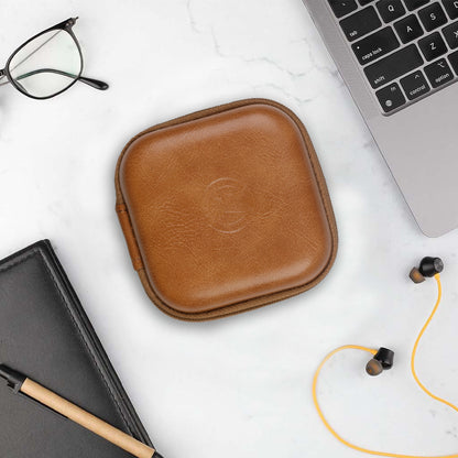 JUZEAR - AC34 PU Leather Earphone Case for IEM