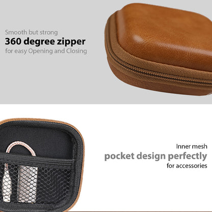 JUZEAR - AC34 PU Leather Earphone Case for IEM