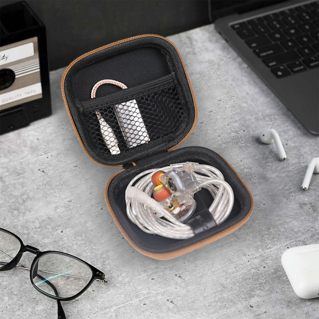 JUZEAR - AC34 PU Leather Earphone Case for IEM