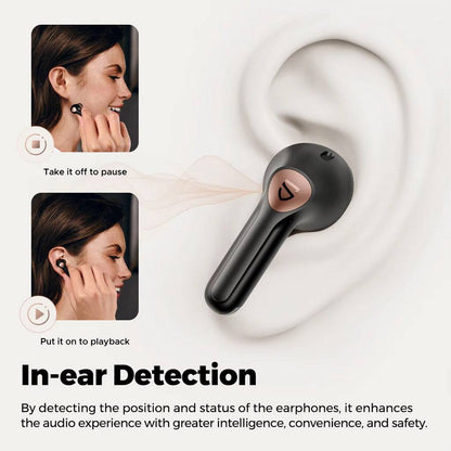 SoundPEATS Air4 Pro earbuds black in-ear
