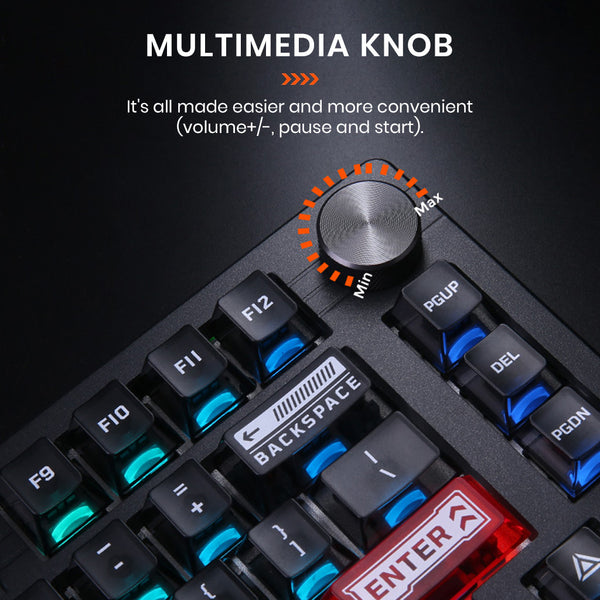 DAREU EK75RT Mechanical Wired Gaming Keyboard with Rapid Trigger - 11
