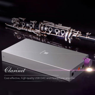 DETHONRAY CLARINET PORTABLE DAC & AMP GREY