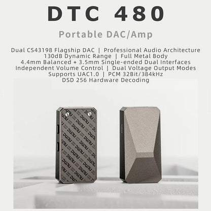 DUNU - DTC480 CS43198 Portable Flagship DAC/Amp for IEM