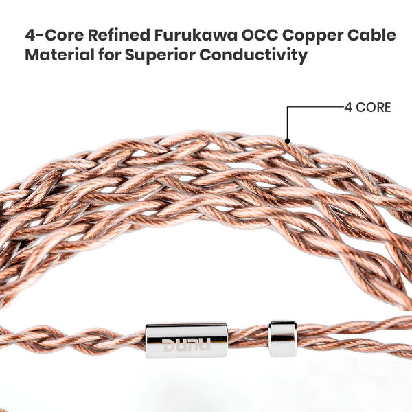 DUNU - Lyre Pro 4 Core Modular Upgrade Cable for IEM - 9