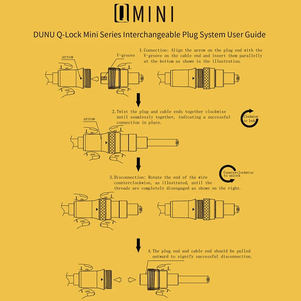 DUNU - Lyre Mini 4 Core Upgrade Cable for IEM - 9