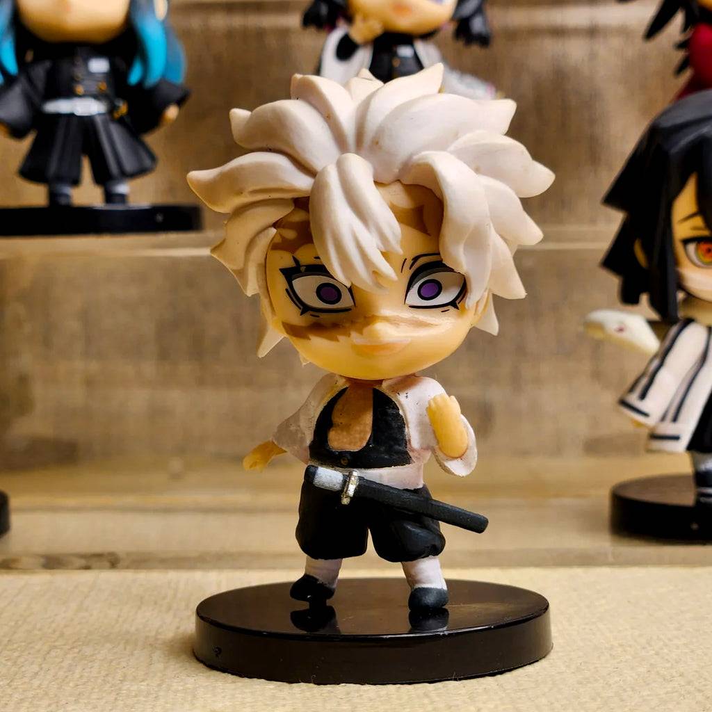 Demon slayer anime hashira action figure Sanemi Shinazugawa Wind Hashira