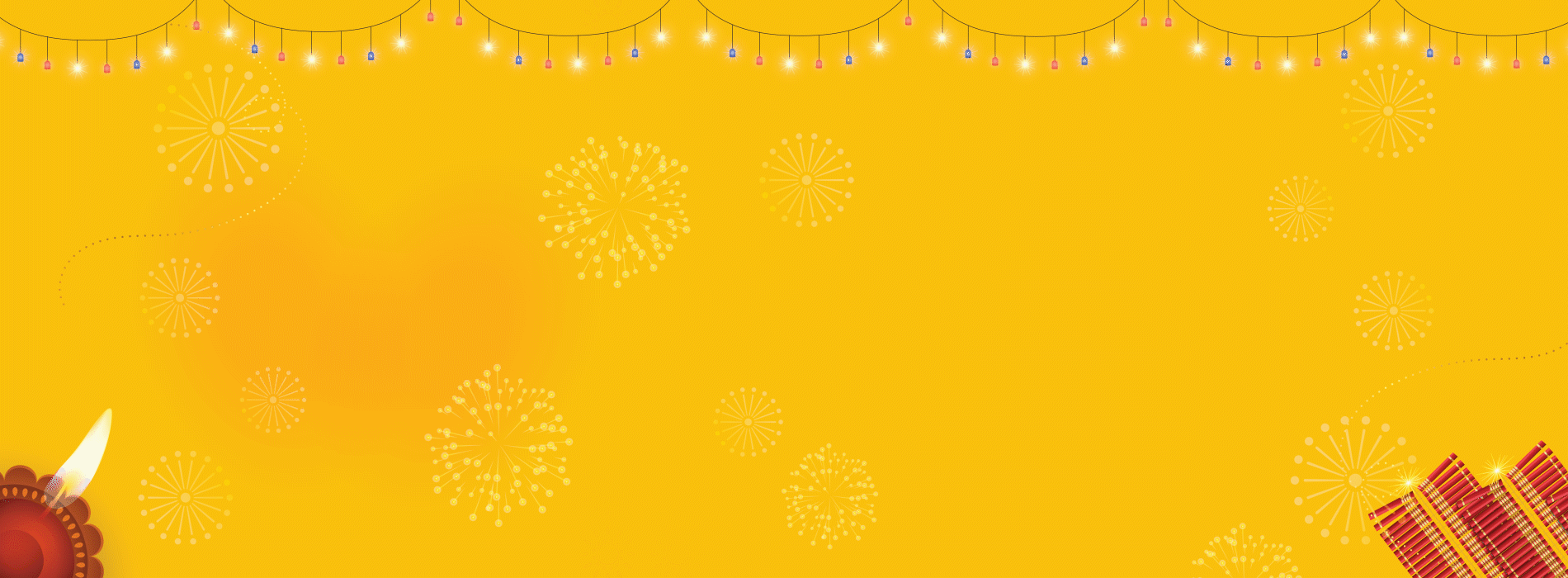 Diwali sale banner website for date