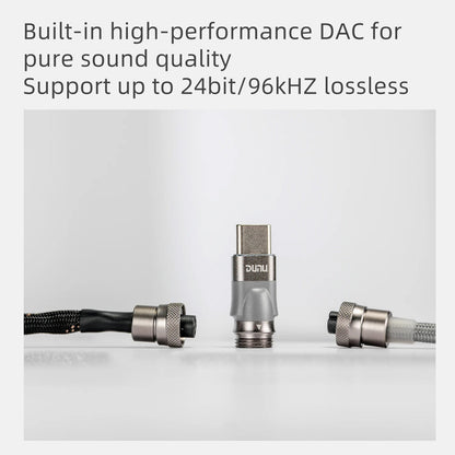 Dunu Titan S2 Q-Lock Connector Type-C Silver