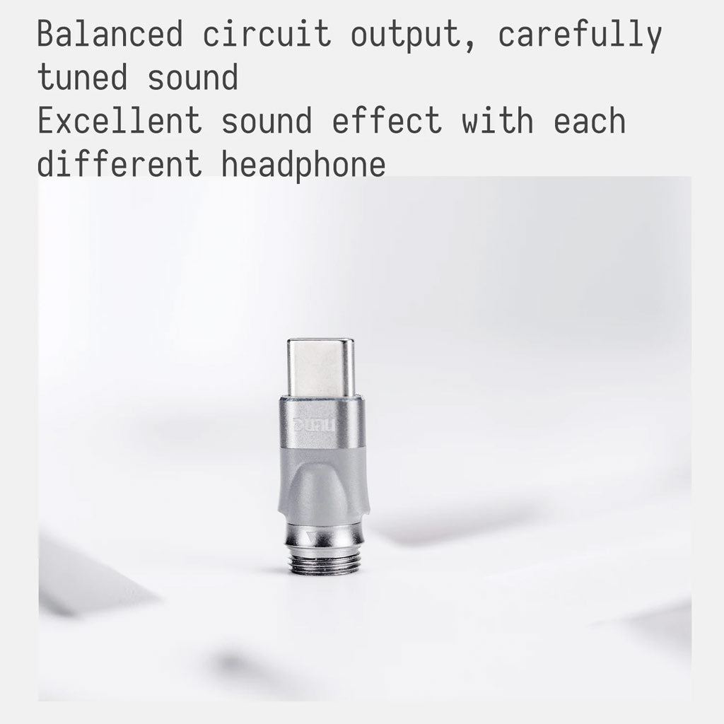 Dunu Titan S2 Q-Lock Connector Type-C Silver