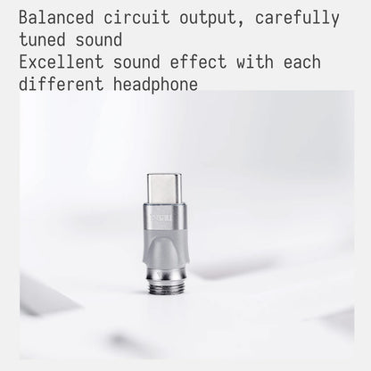 Dunu Titan S2 Q-Lock Connector Type-C Silver
