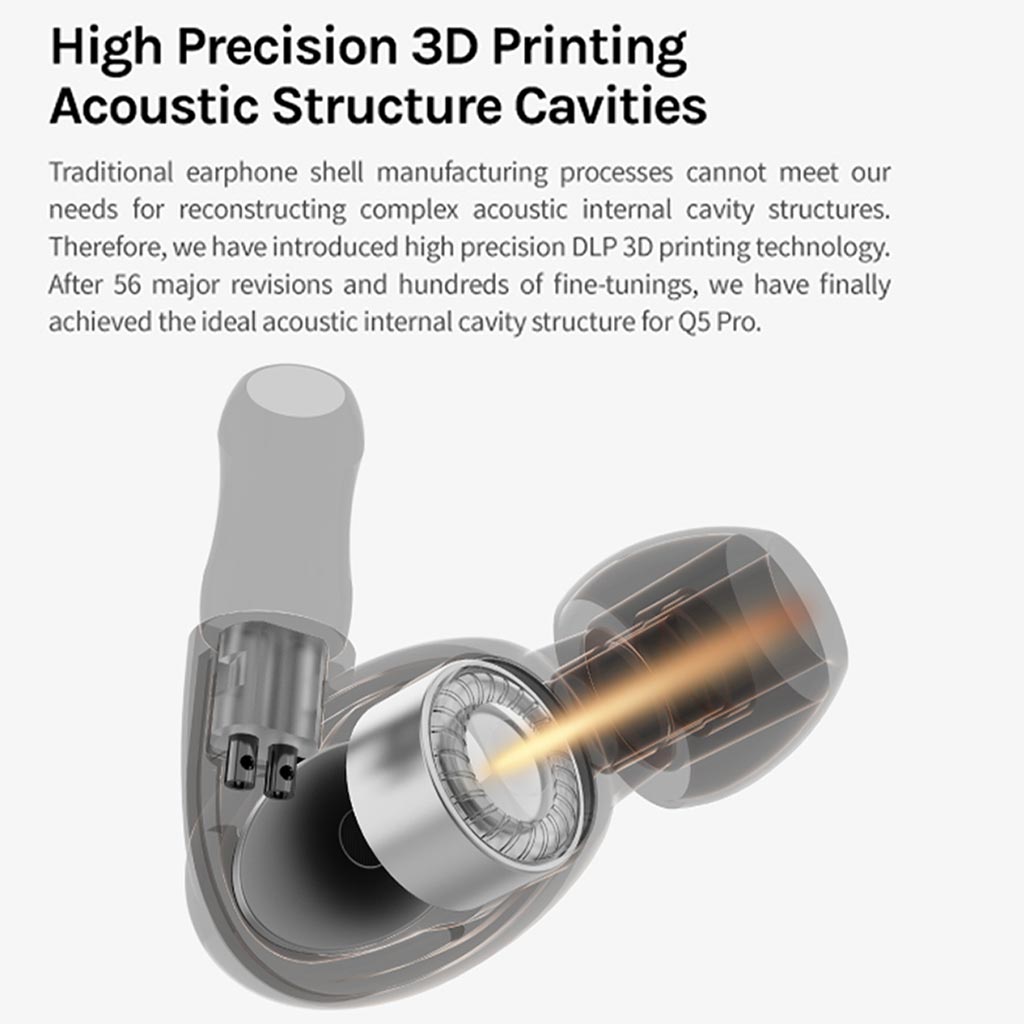 EPZ - Q5 Pro 10mm Carbon-Ceramic Composites Nano Diaphragm IEM
