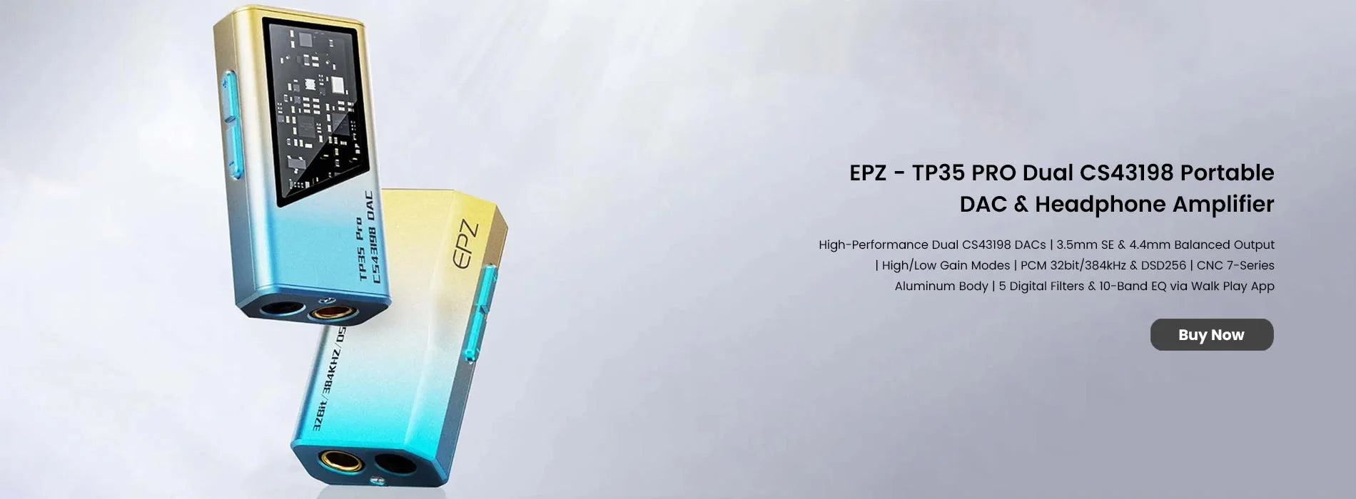 EPZ - TP35 PRO Dual CS43198 Portable DAC & Headphone Amplifier