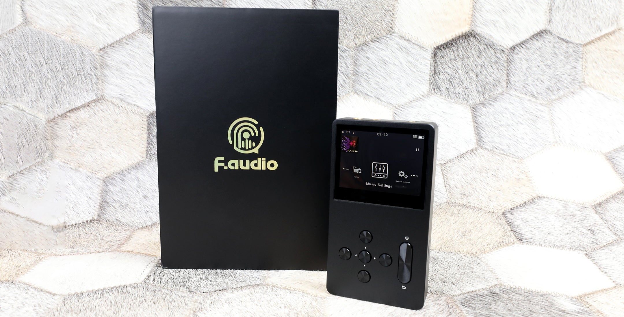 F audio fa5 digital audio player black 1