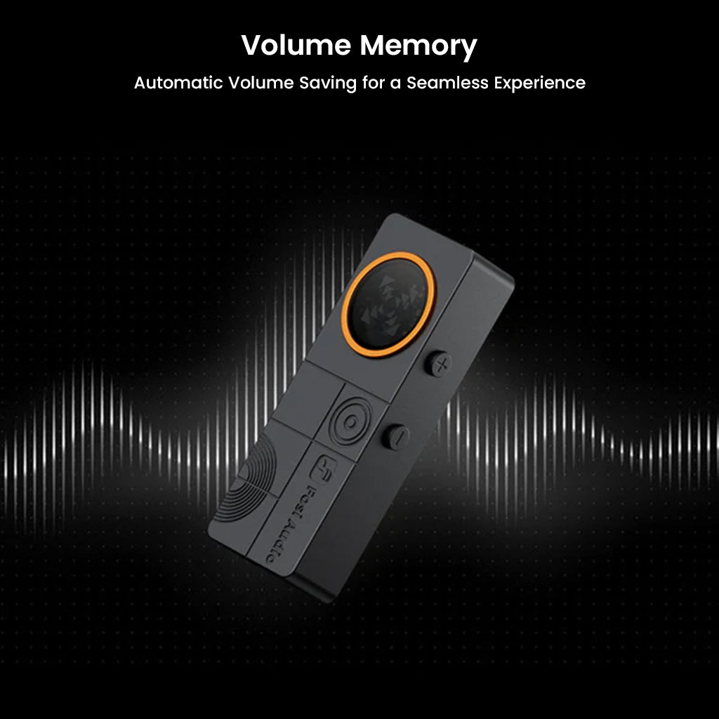FOSI AUDIO – DS3 Portable DAC/Amp includes volume memory function, automatically saving volume settings for a seamless listening experience.