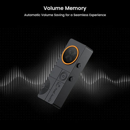 FOSI AUDIO – DS3 Portable DAC/Amp includes volume memory function, automatically saving volume settings for a seamless listening experience.