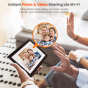 FRAMEO – 32GB 10.1” Wi-Fi Digital Photo Frame with HD Touch Screen & App Control - 6