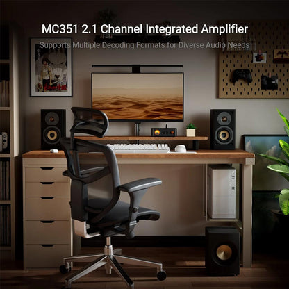 Fosi Audio - MC351 350W 2.1 Channel Integrated Bluetooth Amplifier 32V/5A