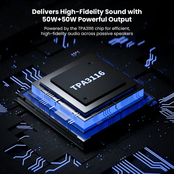 NEOHIPO- BP10 100W BT5.0 TPA3116 Stereo & Mono DAC/Amp - 3