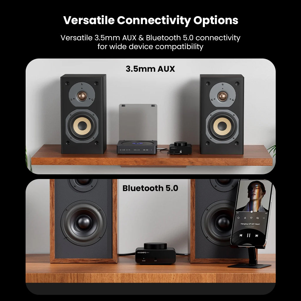NEOHIPO BP10 with speakers setup