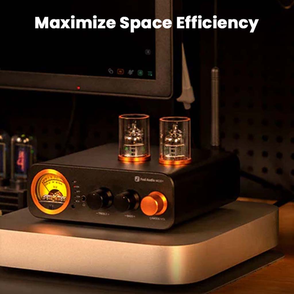 Fosi Audio - MC331 Tube Integrated Bluetooth Amplifier with DAC