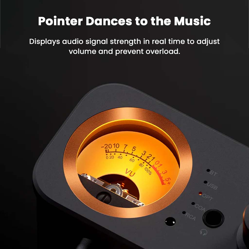 Fosi Audio - MC331 Tube Integrated Bluetooth Amplifier with DAC