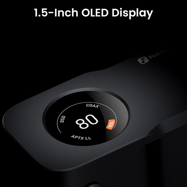 Fosi Audio ZD3 Fully Balanced Desktop DAC with Preamp Functionality - 10