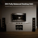 Fosi Audio ZD3 Fully Balanced Desktop DAC with Preamp Functionality - 2