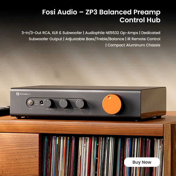 Fosi Audio – ZP3 Balanced Preamp