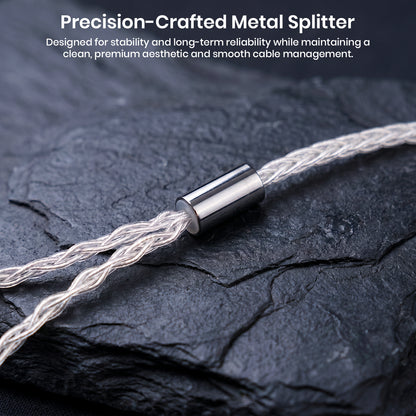 GK L200-8 Eight-Strand Silver-Plated Upgrade Cable for IEM