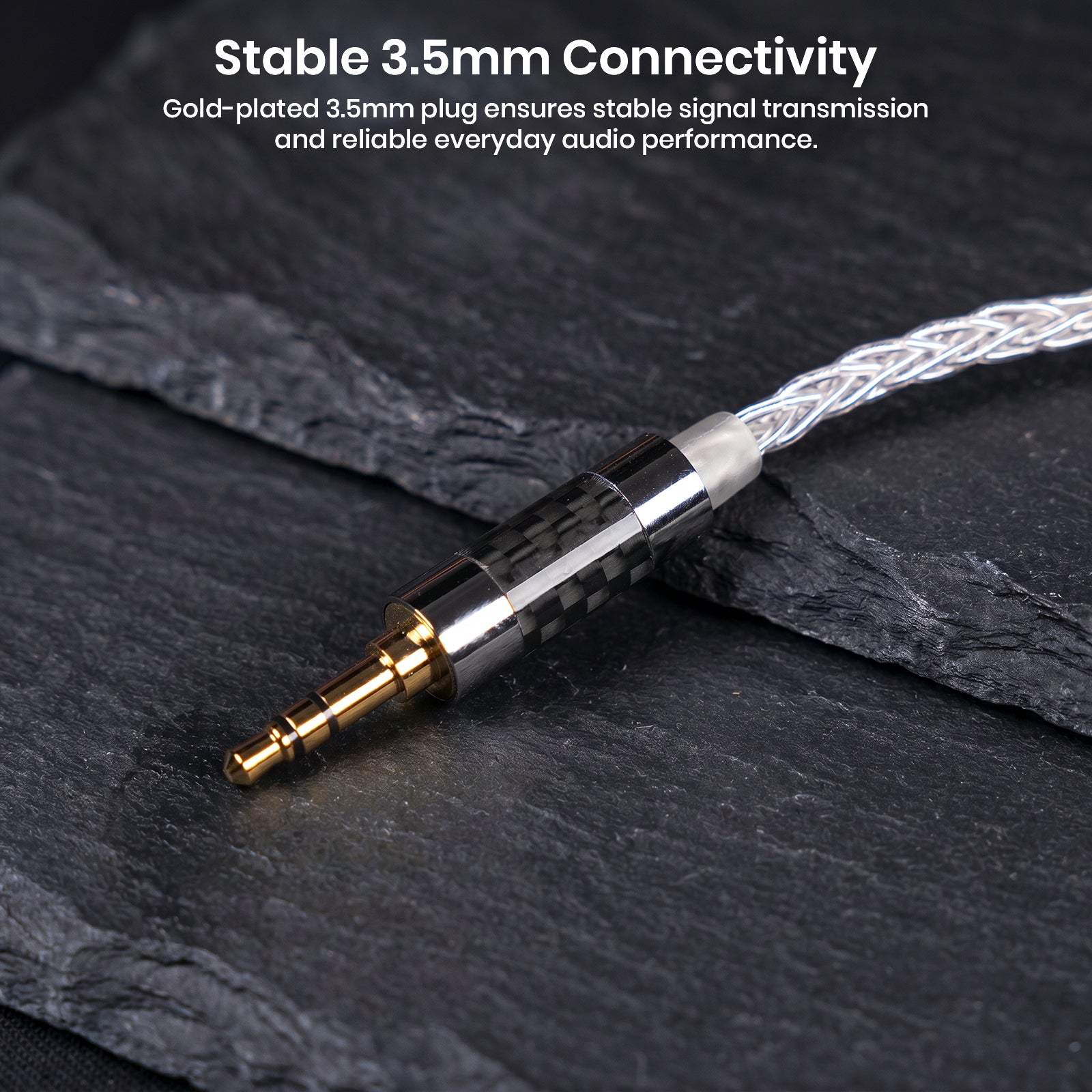 GK L200-8 Eight-Strand Silver-Plated Upgrade Cable for IEM