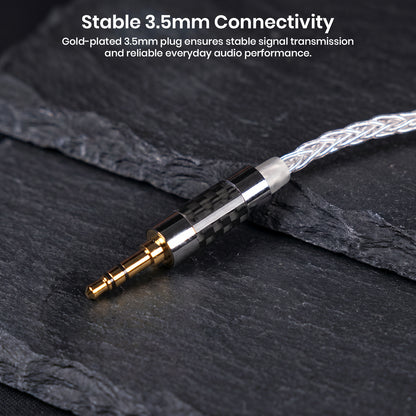 GK L200-8 Eight-Strand Silver-Plated Upgrade Cable for IEM