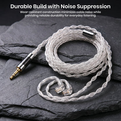 GK L200-8 Eight-Strand Silver-Plated Upgrade Cable for IEM