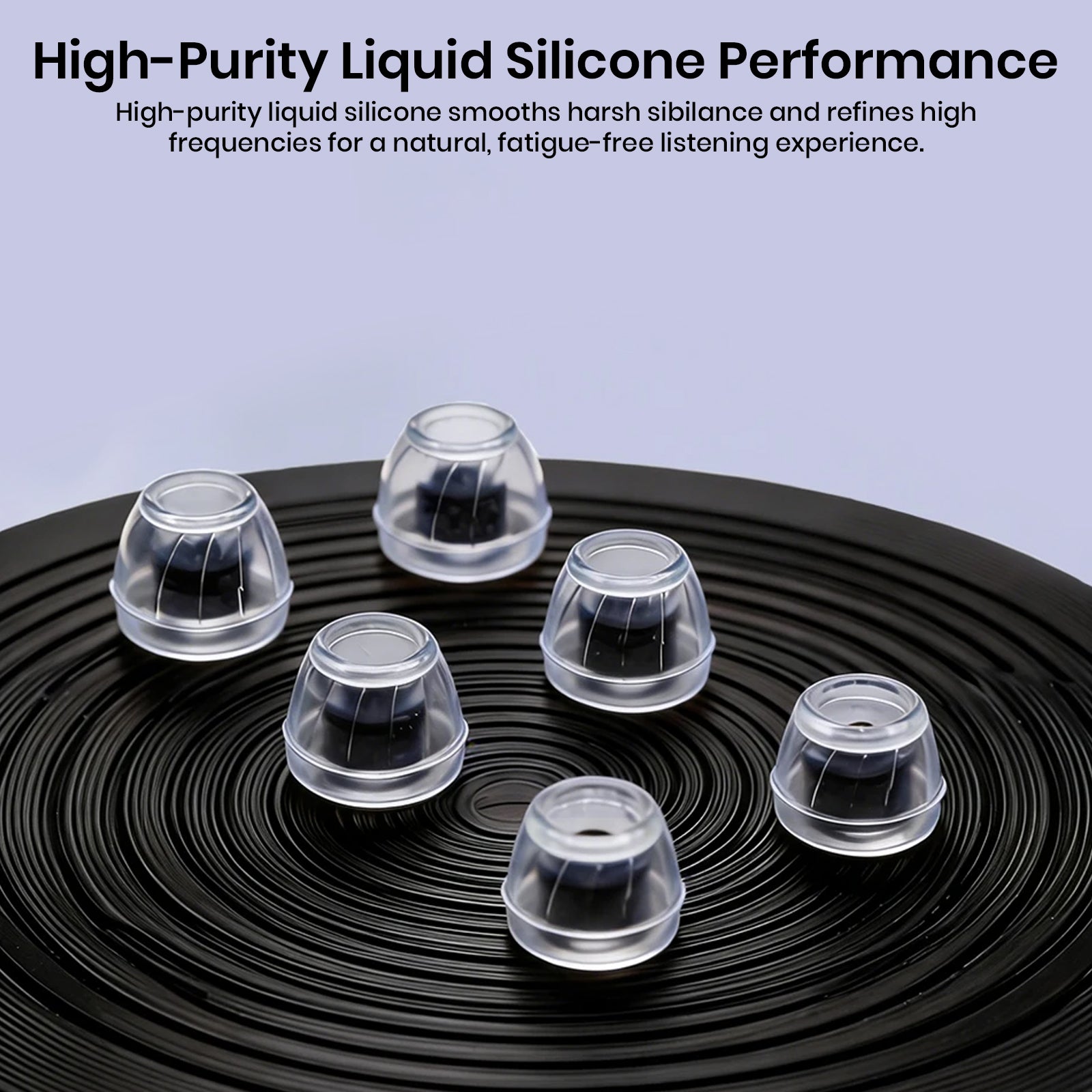 GK- Liquid Silicone Eartips for IEMs