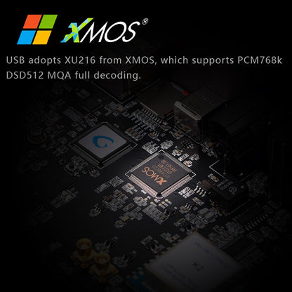 GUSTARD X30 Quad ES9039SPRO Network Streaming DAC Xmos