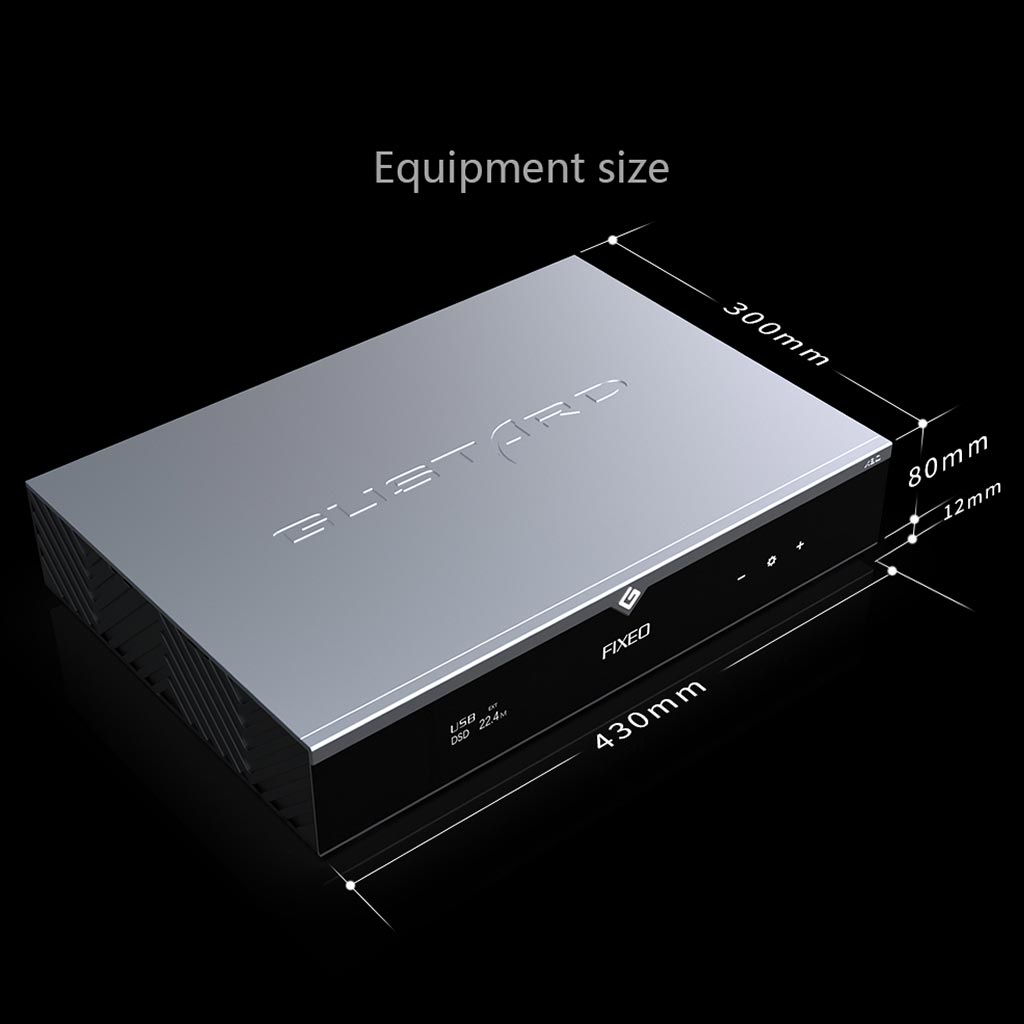 GUSTARD X30 Network Streaming DAC  size