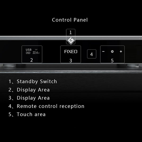 GUSTARD – X30 Quad ES9039SPRO Network Streaming DAC - 11