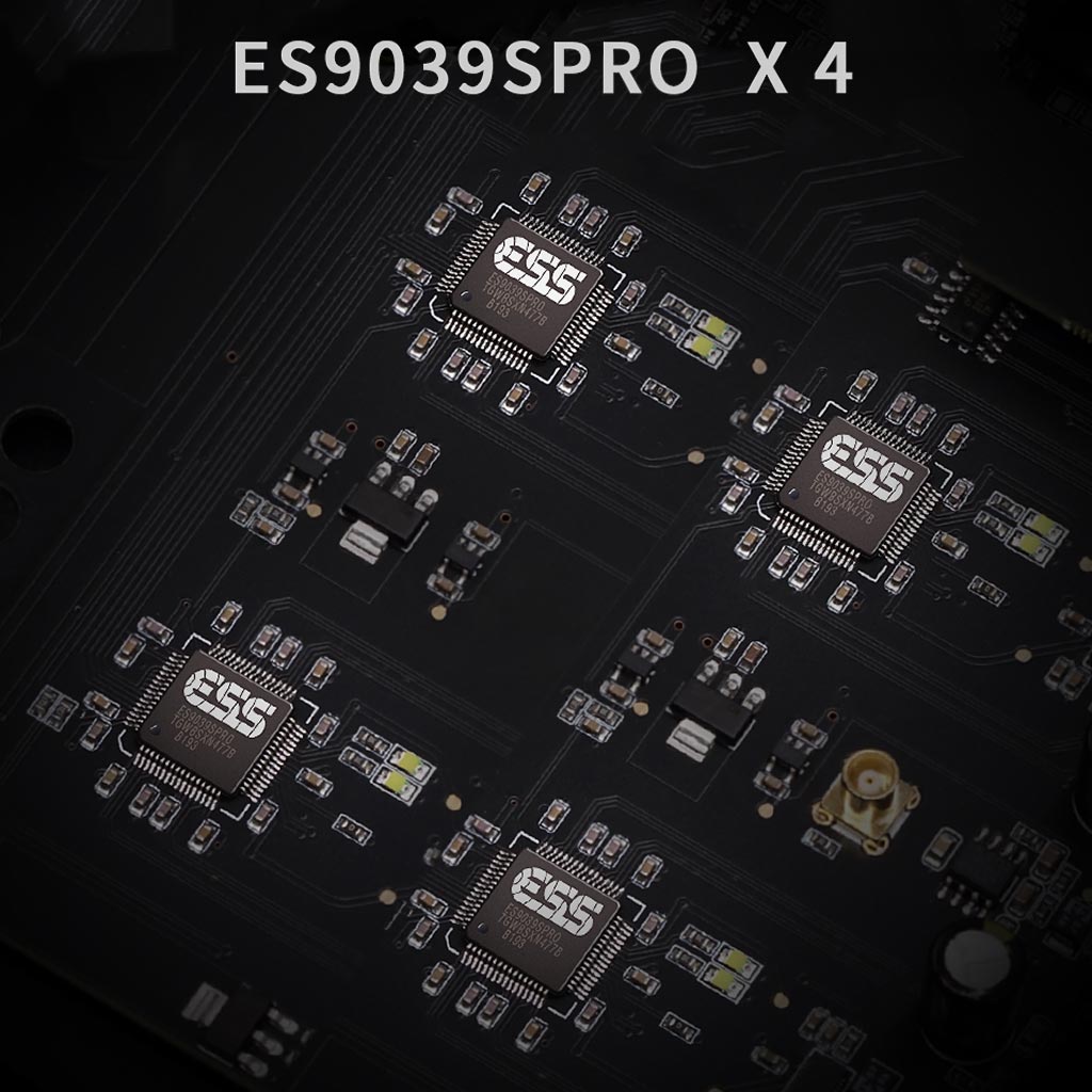 GUSTARD X30 Network Streaming DAC  chipset