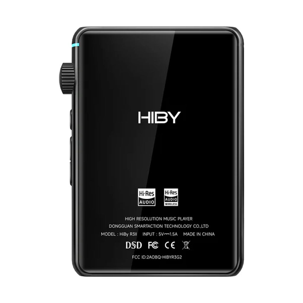 HiBy R3II 2025 Portable HiFi Music Player with HiByOS Black