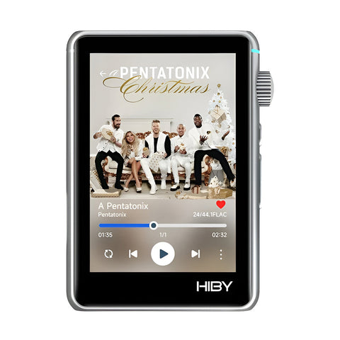 Buy silver HiBy – R3II 2025 Portable HiFi Music Player with HiByOS