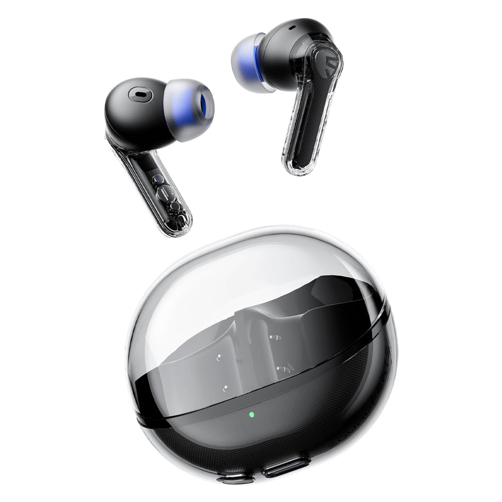 SoundPEATS Clear True Wireless Earbuds Dual ENC Mic, Gaming Mode, App Control