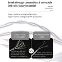 JCALLY LTX Lightning 8-Core Upgrade Cable for IEM - 10