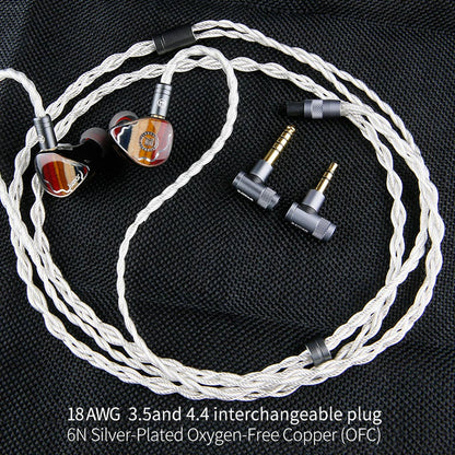 JUZEAR Dragonfly 81T 1DD+8BA Hybrid Drivers IEM