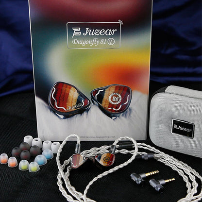 JUZEAR Dragonfly 81T 1DD+8BA Hybrid Drivers IEM