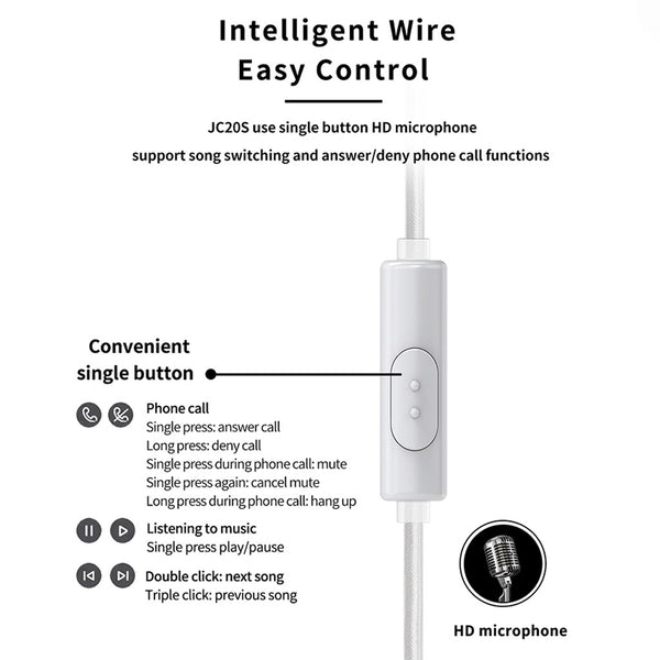 JCALLY – JC20S Upgrade Cable for IEM - 10