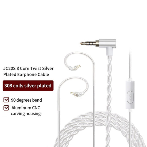 Jcally JC20S Upgrade Cable Silver