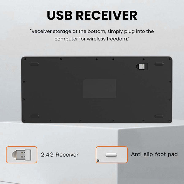 KB2858 - Multi-Device Wireless Keyboard and Mouse Combo - 11