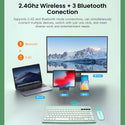 KB2858 - Multi-Device Wireless Keyboard and Mouse Combo - 21