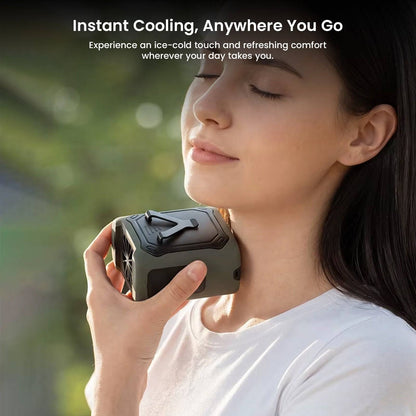 TECPHILE – KLX07 Portable Rechargeable Waist Clip Fan for Travel, Home & Personal