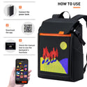 KWQ – 041 Smart LED Travel Backpack, App Control - 4