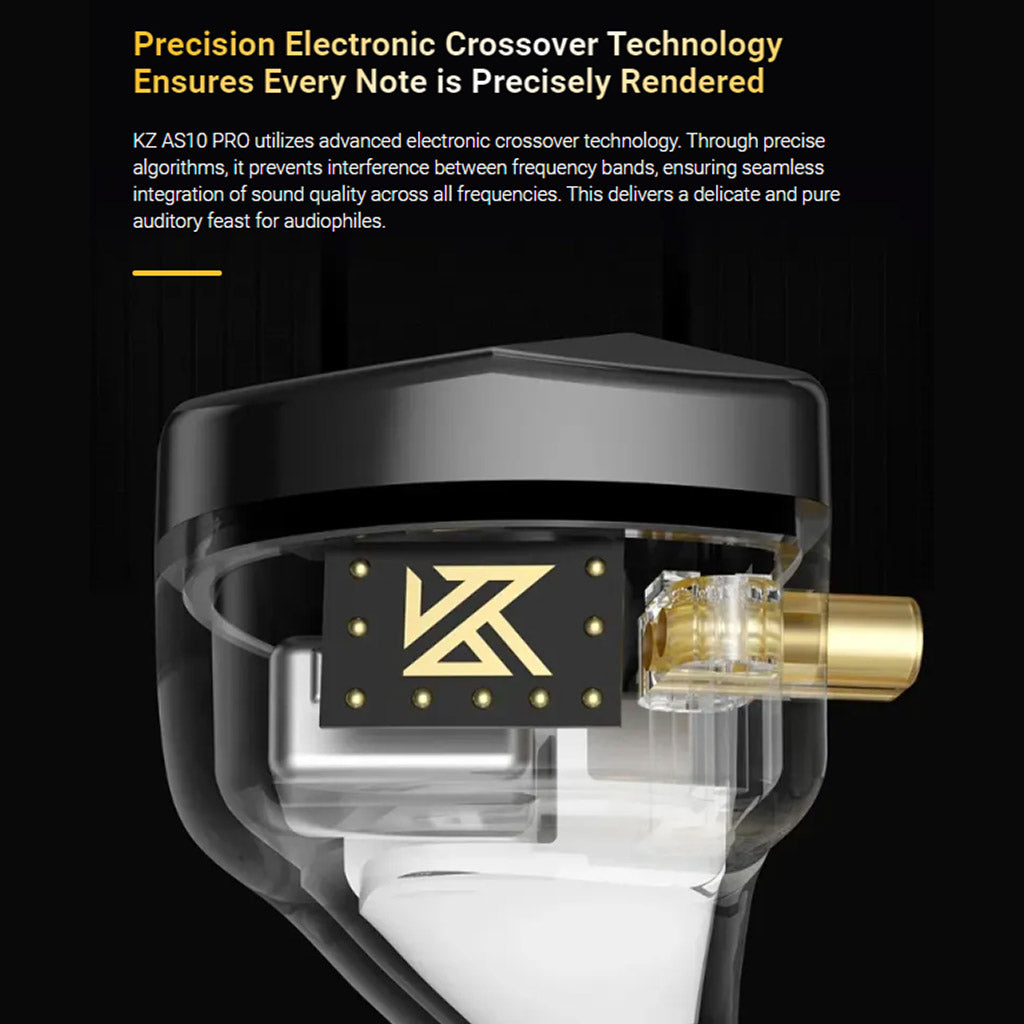 KZ AS10 Pro IEM Frequencies